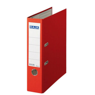 CLASSEURS LEVIER RAJA 80MM ROUGE