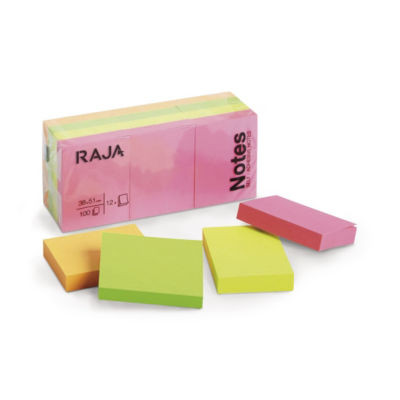 LOT 12 NOTES RAJA 100F COL NEON 51 x 38
