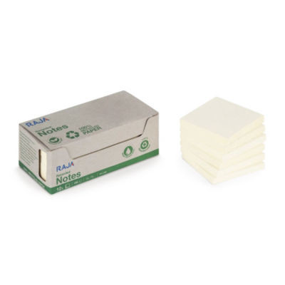 LOT 12 NOTES RAJA 100F JAUNE RECY 76x76