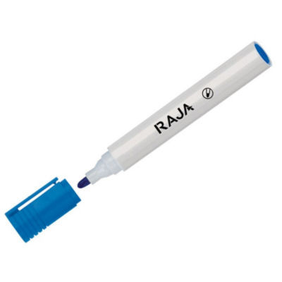 MARQUEUR EFFACABLE RAJA BLEU