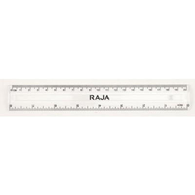 REGLE PLASTIQUE RAJA 20 CM
