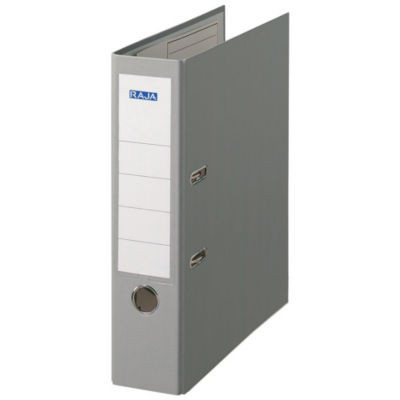 CLASSEUR A LEVIER PP 8CM GRIS RAJA