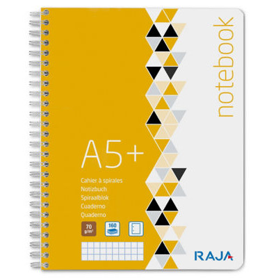 NOTEBOOK RAJA 168X210 2T 160P 70G Q5