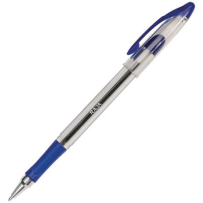 STYLO BILLE RAJA GRIP STIC BLEU