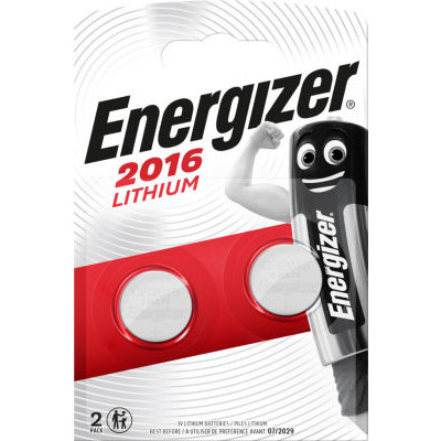 BLIST 2 PILES BOUTON LITHIUM CR2016 3V
