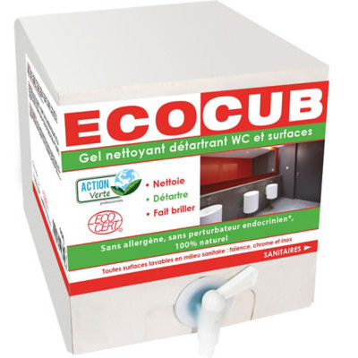 ECOCUB ACTION VERTE DETARTRANT 10L
