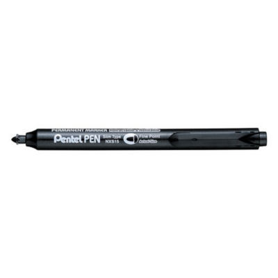 MARQUEUR PERM RETRACTABLE NOIR NXS15-AO
