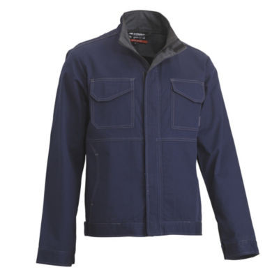 Veste de travail bleu marine online