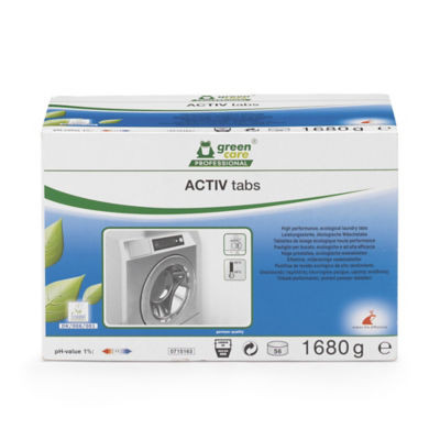TABLETTE LAVAGE ACTIV GREENCARE 56 TABS