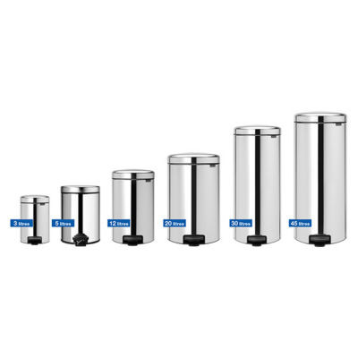 POUBELLE INOX BRABANTIA 30L