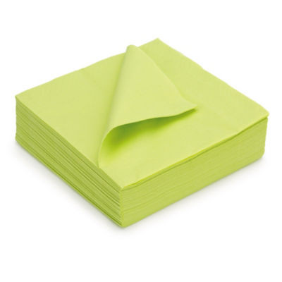 LOT 50 SERV OUATE 2 PLIS 33X33CM ANIS
