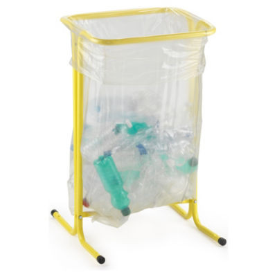 SUPPORT SACS FIXE 110L JAUNE