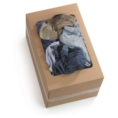 BOITE 10KG CHIFFON COTON COULEUR