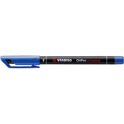 MARQUEUR PERMANENT STABILO OHPEN F BLEU