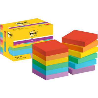 LOT 12 BLOCS POST IT SS 48X48 PLAYFUL