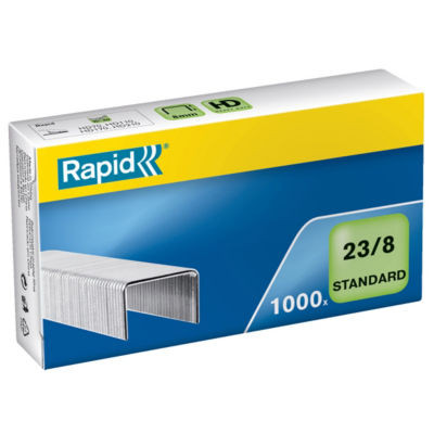 BOITE 1000 AGRAFES 23/8 G STANDARD