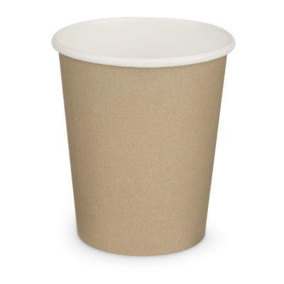 LOT DE 50 GOBELETS CARTON BRUN 24CL