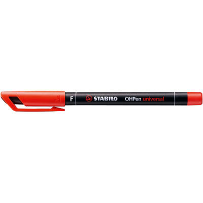 MARQUEUR PERMANENT STABILO OHPEN F ROUGE