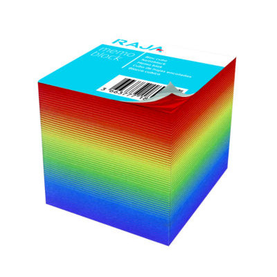 BLOC MEMO COULEUR RAJA