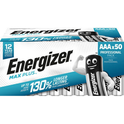 ENERGIZER MAX PLUS AAA LR03 BLISTER 50