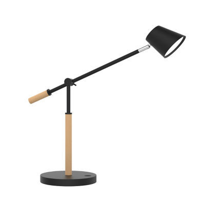 LAMPE DE BUREAU VICKY NOIR HETRE