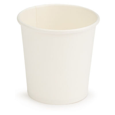 LOT DE 100 GOBELETS CARTON BLANC 10CL