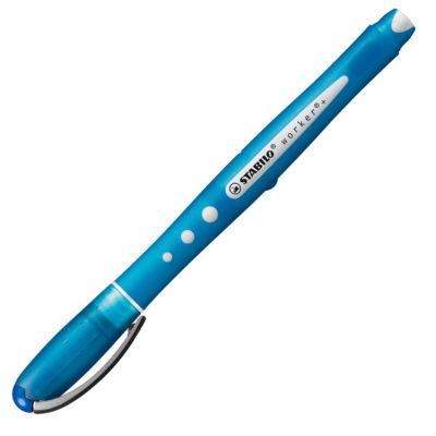 STYLO ROLLER STABILO WORKER+ BLEU