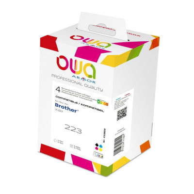 CARTOUCHE OWA BROTHER LC223 PACK