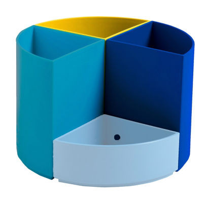 POT CRAYONS THE QUARTER BEE BLUE