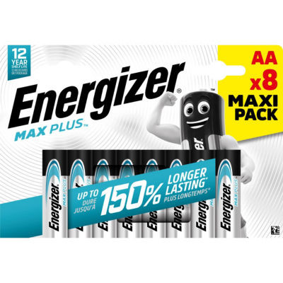 ENERGIZER MAX PLUS AA LR06 BLISTER 8