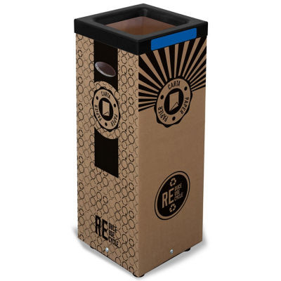 POUBELLE CARTON PAPIER 100L