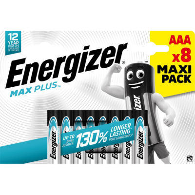 ENERGIZER MAX PLUS AAA LR03 BLISTER 8