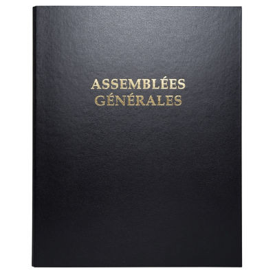 RELIURE REGISTRE ASSEMBLEE GENERALE