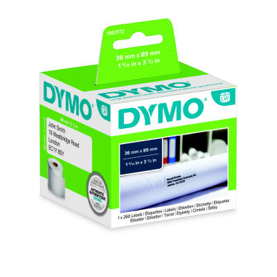 DYMO LW ADDRESS 89X36 1 X 260