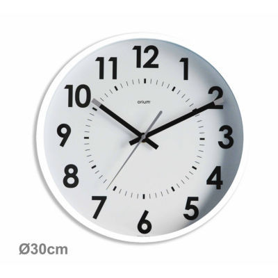 HORLOGE A QUARTZ BLANC