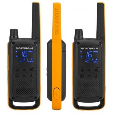 LOT 2 TALKIE WALKIE MOTOROLA TLKR T82EX
