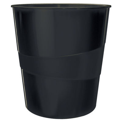 LEITZ CORBEILLE PAPIER RECYCLE NOIR