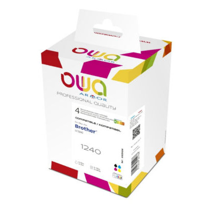 CARTOUCHE OWA BROTHER LC1240 PACK