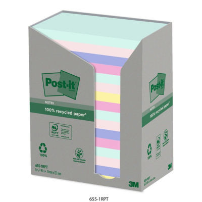 TOUR 16 BLOCS POST IT 76X127 REC NATURE