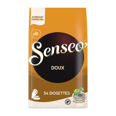 PAQUET 54 DOSETTES SENSEO DOUX