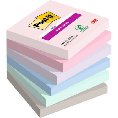 LOT 6 BLOCS POST IT SS 76X76 SOULFUL