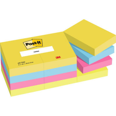 LOT 12 NOTES POST IT ENERGETIC 38X51MM