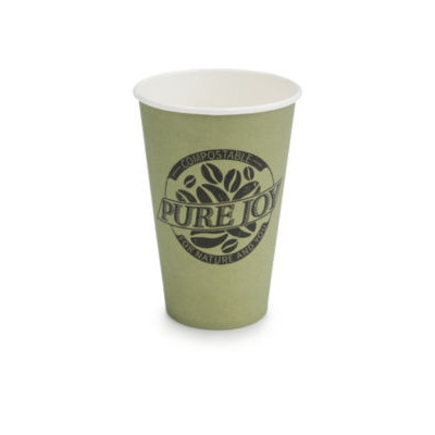 LOT 50 GOBELETS PURE JOY VERT 30CL