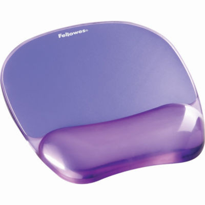 TAPIS SOURIS GEL CRYSTAL LILAS