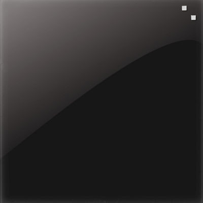 TABLEAU VERRE NAGA SQUARE NOIR 45X45