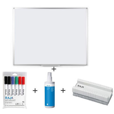 PACK TABLEAU BLANC RAJA + ACCESSOIRES