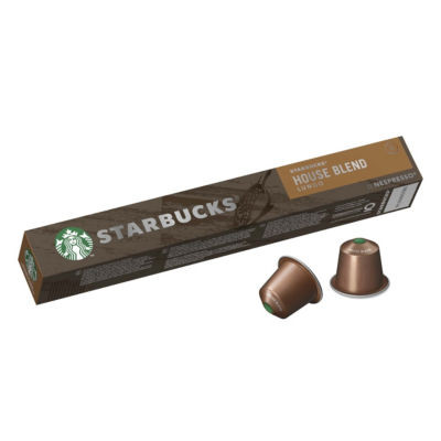 BTE 10 CAPSULES HOUSE BLEND STARBUCKS