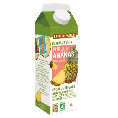 LOT 8 JUS ANANAS BIO 1L