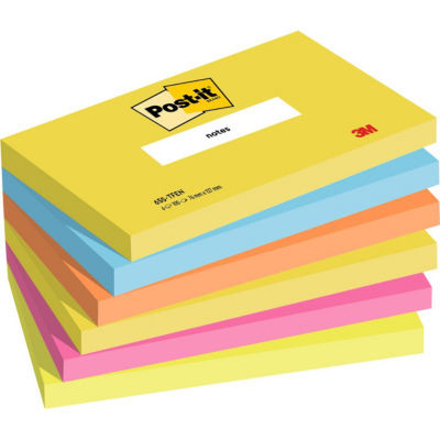 LOT 6 NOTES POST IT ENERGETIC 127X76MM