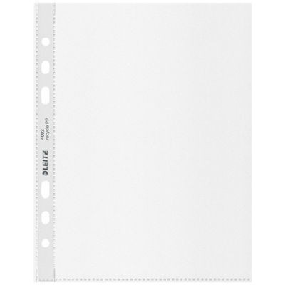 PQT 25 POCH RECYCLÉES TRANSP A5 PP 100µ